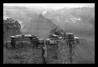 Grand Canyon Black and White